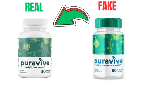 FAKE VS REAL Puravive